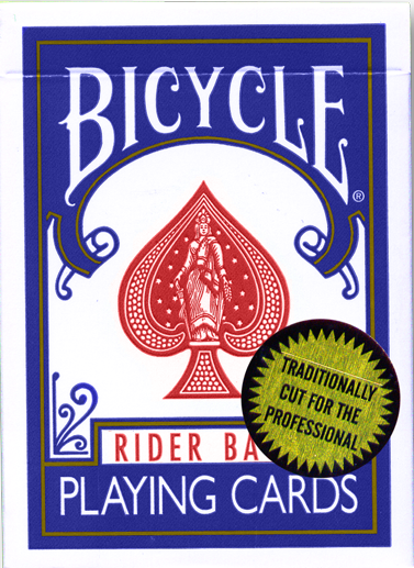 Bicycle Playing Cards (Gold Standard) by Richard Turner BLUE BACK